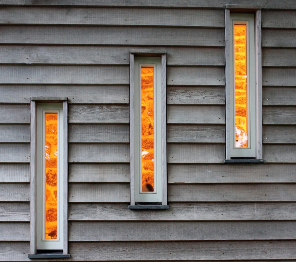 The Embrasure type windows at Little Tolmennor Barn