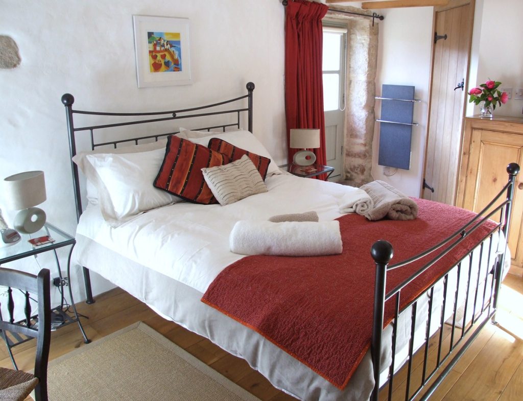 Little Tolmennor Barn Bedroom