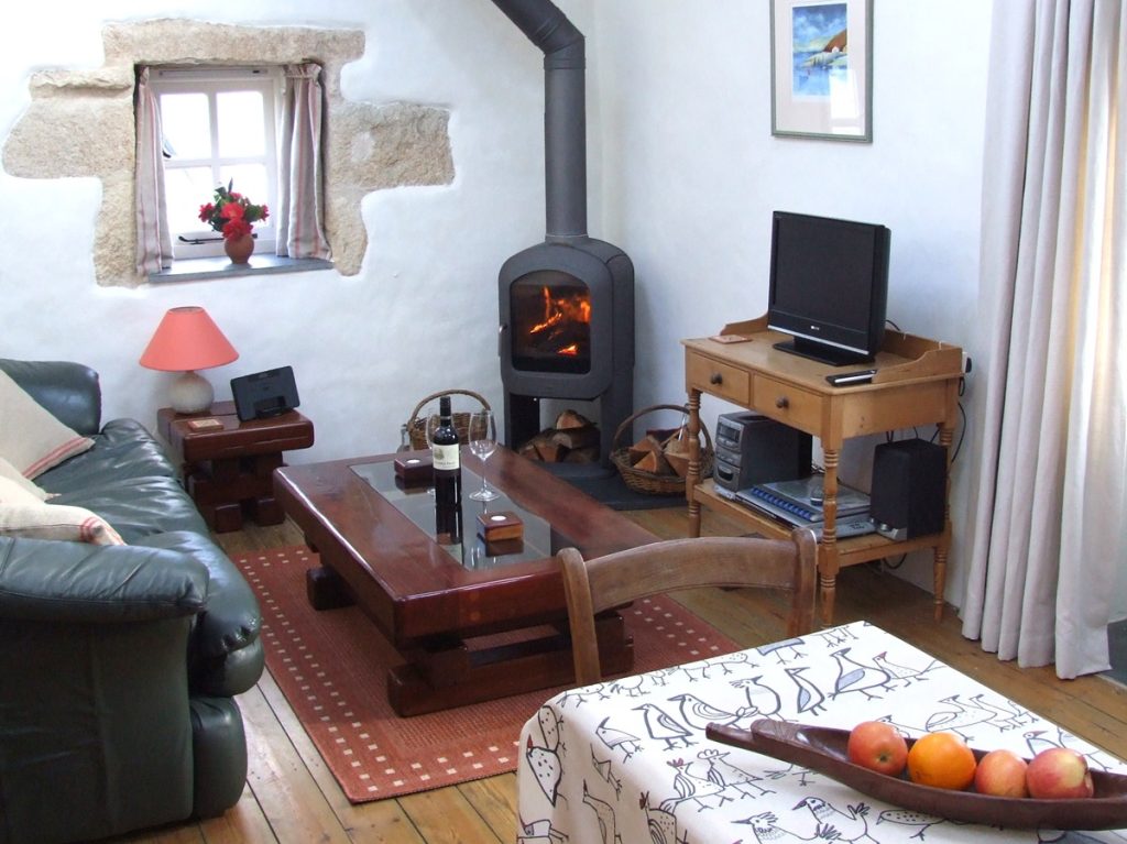 Little Tolmennor Barn Living Room