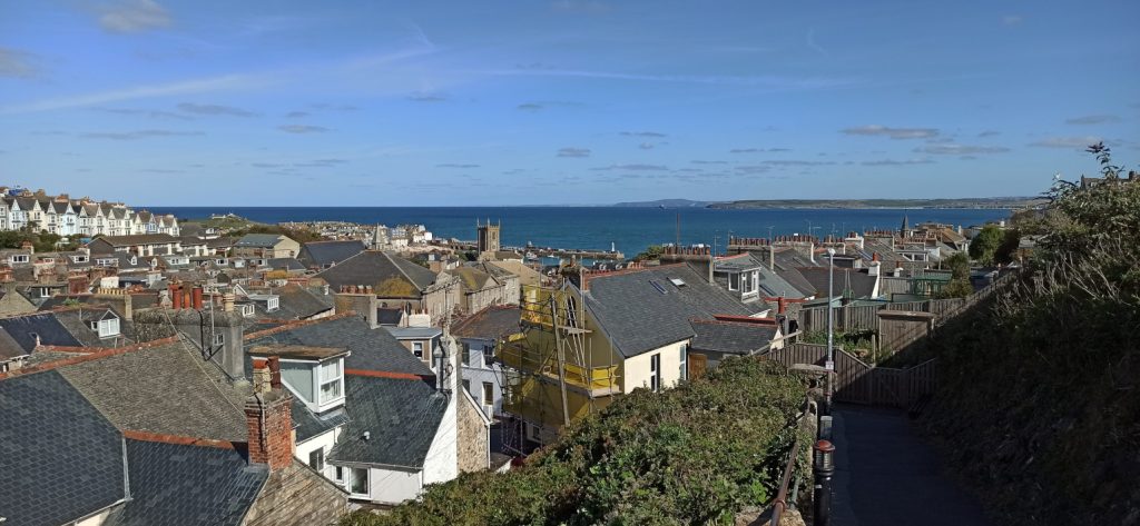 St Ives rooftops